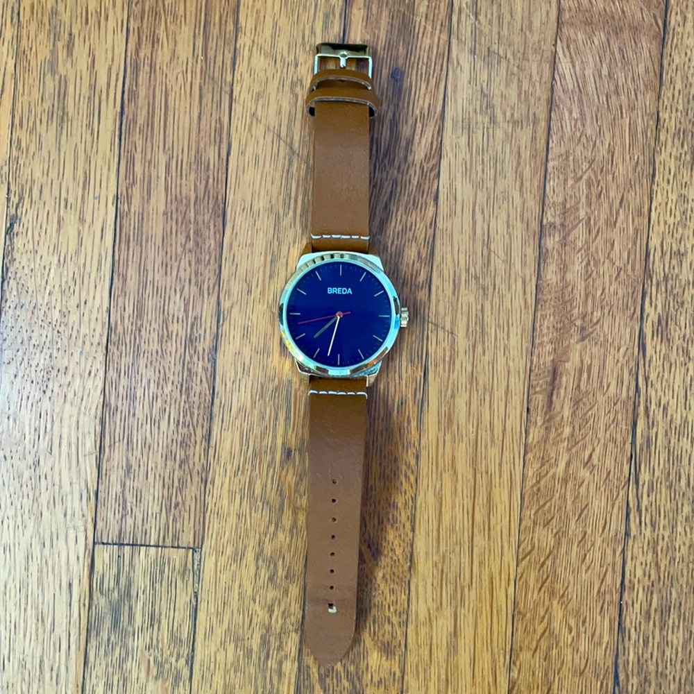 BREDA analog watch